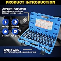 Vista 5 de DASBET Kit de liberación de terminales 23 piezas de conector de alambre universal extracción extractor herramienta de liberación para vehículos