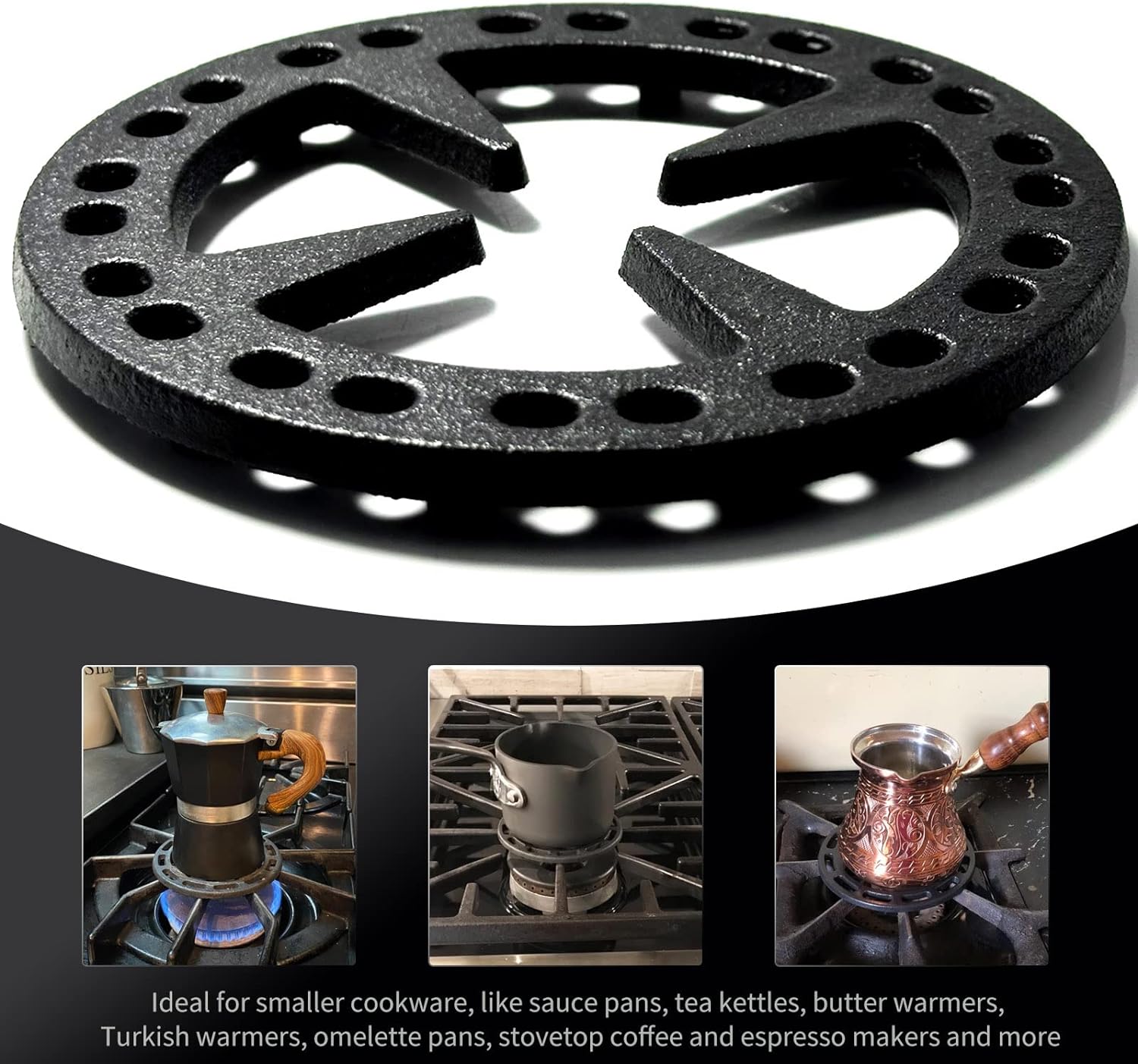 Moka Pot Kachel Stand, Koffie Kookplaat Brander Gas Hop