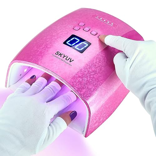 Lámpara de uñas LED UV de secado más rápido, recargable y de secado rápido, secador de uñas LED, secador de uñas LED, sensor automático, luz de uñas
