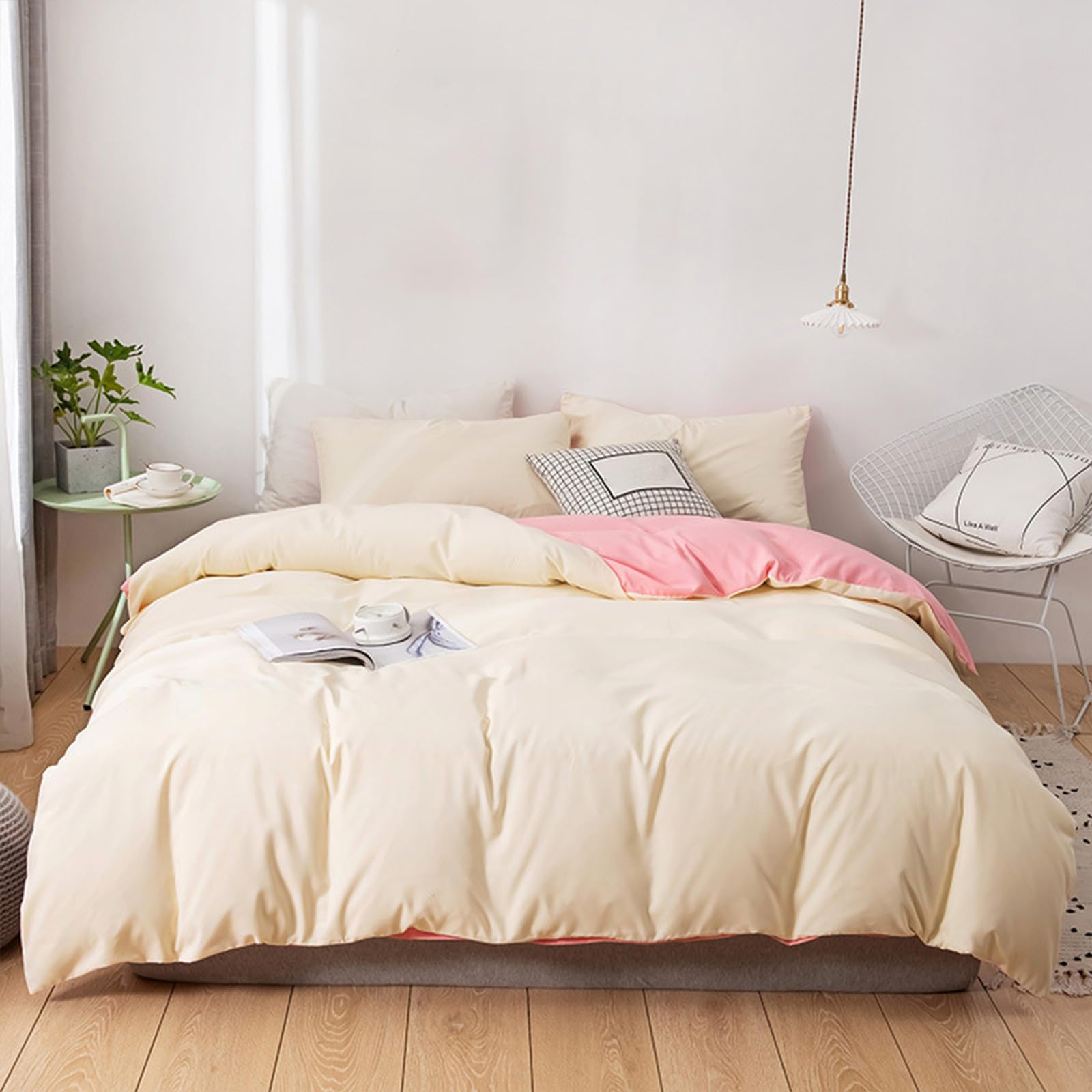 Amazon｜KLUOT 掛け布団カバー シングル 150 x 200 cm 1個セット 綿