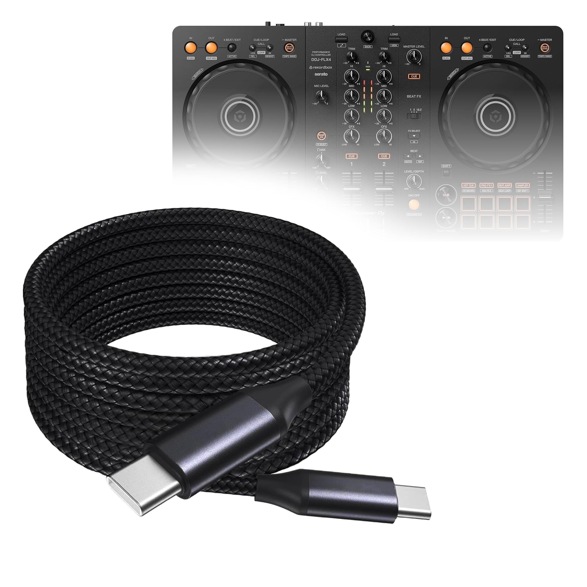 Amazon.com: BoxWave Cable Compatible with Pioneer DJ DDJ-FLX4