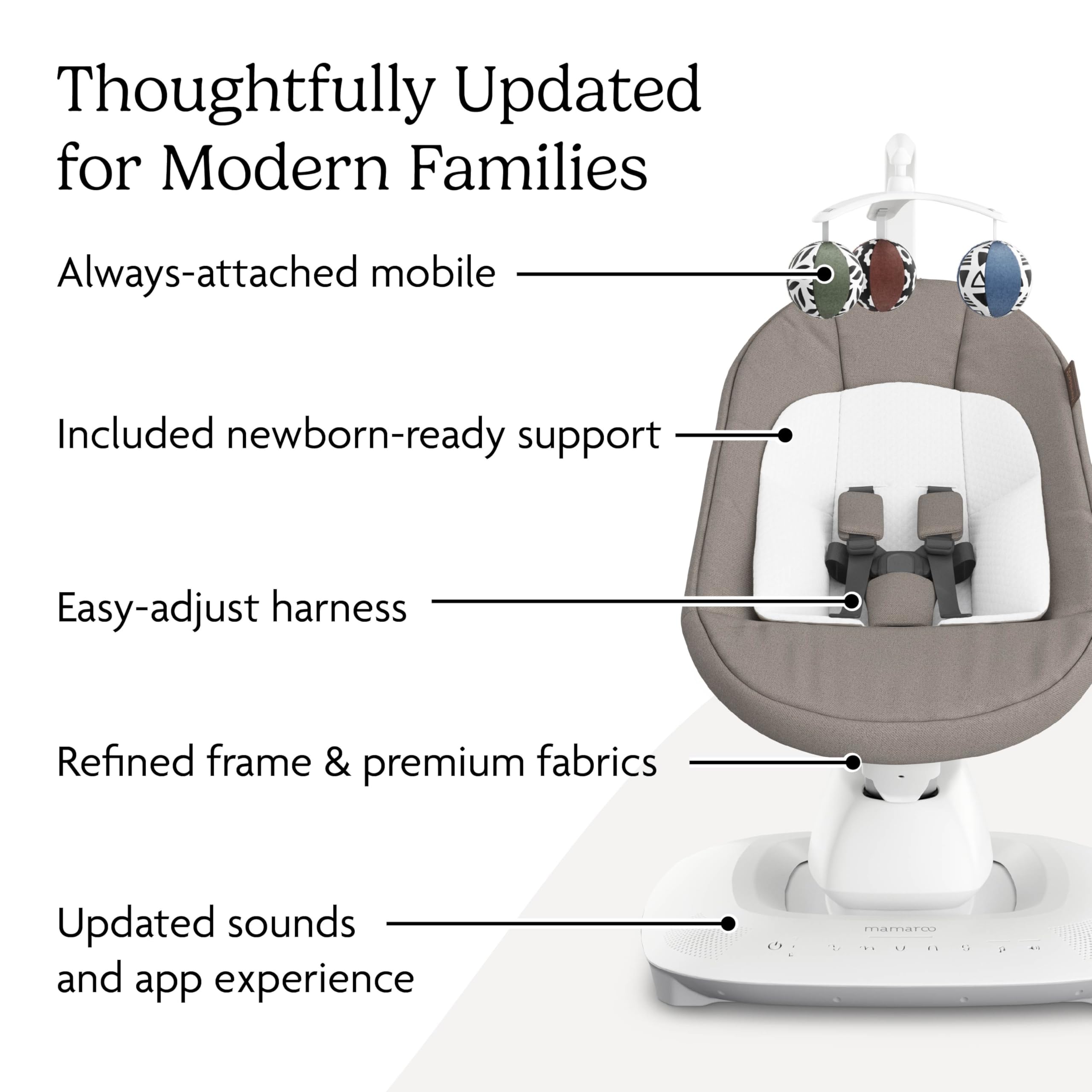 Swing ママルー アプリ Baby Swing 4moms Mamaroo App 4Moms Mamaroo