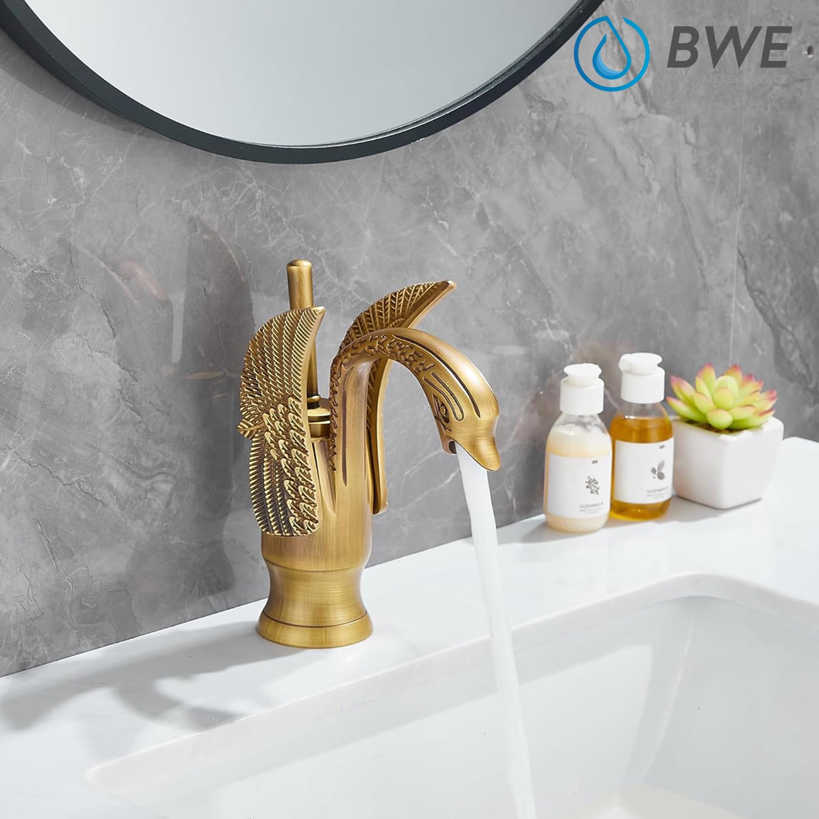 BWE Bouchon De Vidange Pop-up Pour Robinet De Salle De Bain Avec