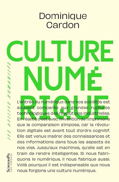 Portada de Culture Numérique