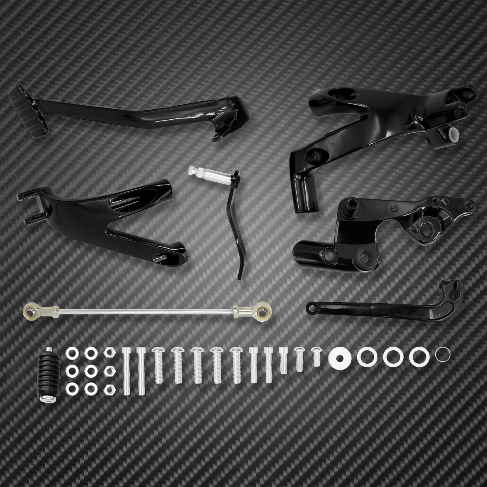 Commandes avancées moto leviers tringleries repose-pieds Harley Softail FXLR 18-20