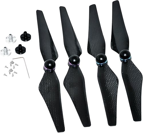 Miniatura 1 de Cuchillas de hélice de fibra de carbono para DJI Phantom 4 - Compatible con DJI Phantom 4 Quadcopters 9450S