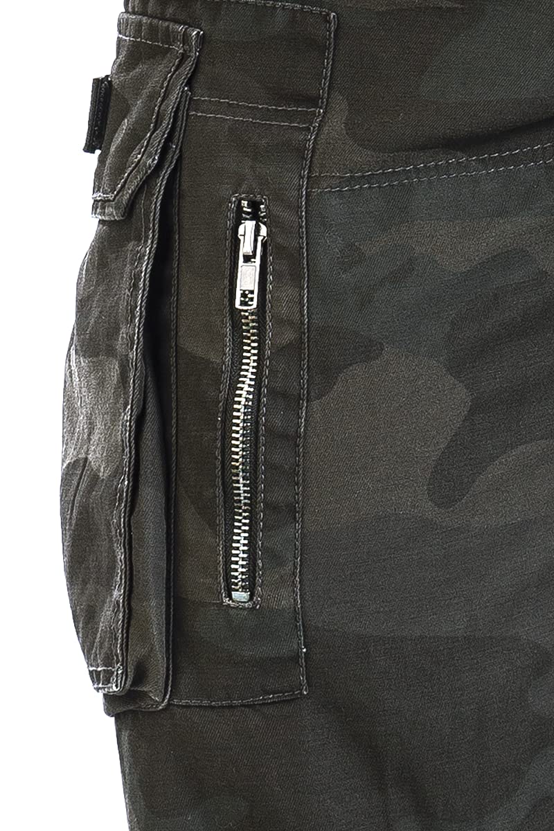 Black Premium by EMP Hombre Pantalones Cargo Negros