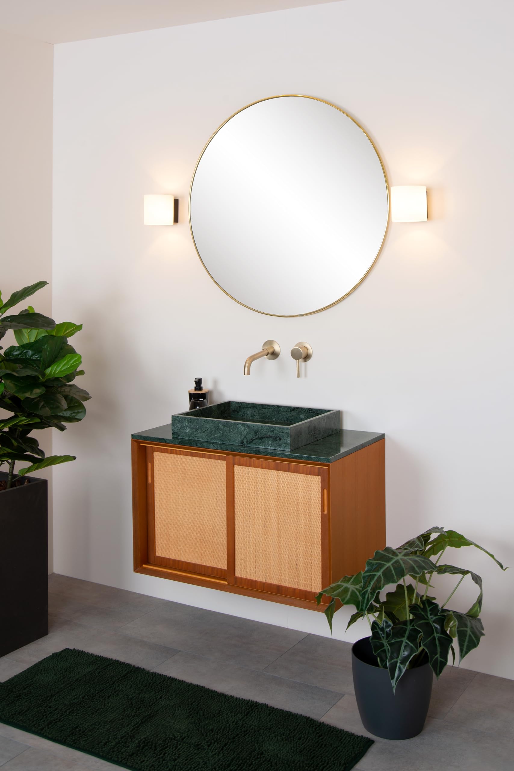 LUCIDE JELTE Applique murale Salle de bains 1xG9 IP44 Noir
