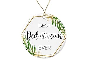 Pediatrician Christmas Ornament - Commemorative Keepsake for World's Best Pediatrician