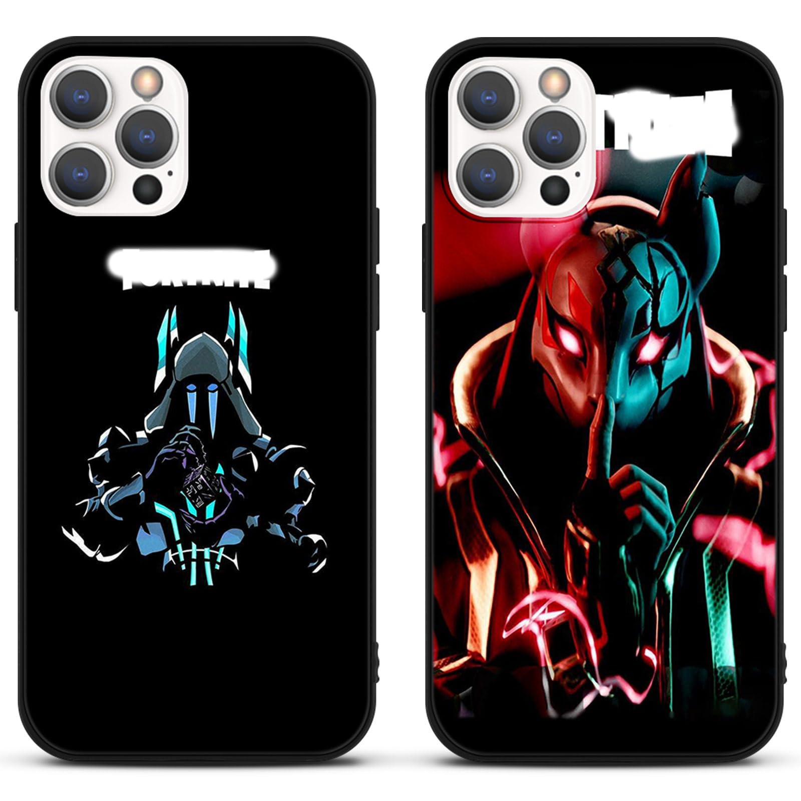 2 Pezzi] Cover Per Apple iPhone 7 Plus/8 Plus 5,5, Custodia con Disegni Pattern Ultra Slim Silicone Morbido Antiurto Bumper Phone Case Protettiva per iPhone 8 Plus, 01