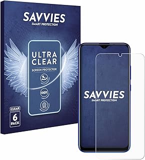 savvies Screen Protector for BLU G50+ Protection Film Clear 6-Pack