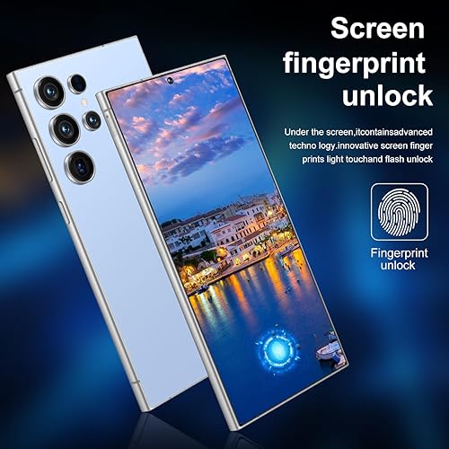 Miniatura 5 de WWT Teléfono I25 Ultra desbloqueado, Android 14 16+1TBGB, bolígrafo integrado, batería de teléfono celular de 7000 mAh, pantalla HD de 6.99