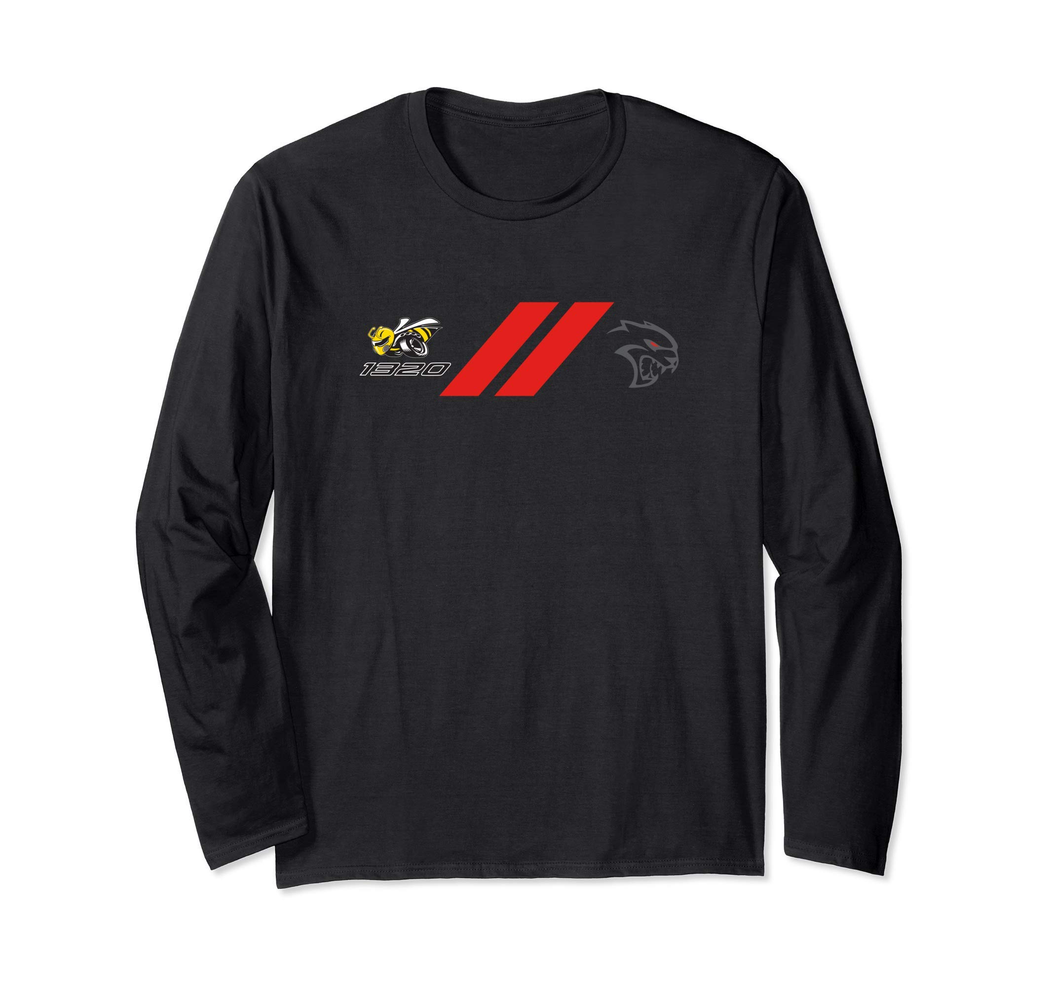 Dodge1320 // Hellcat Logo Long Sleeve T-ShirtOEKO-TEX STANDARD 100
