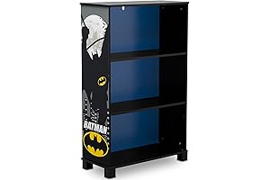 Delta Children Deluxe Batman Room 3-Shelf Bookcase: Empowering Learning