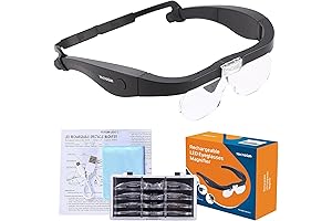 YOCTOSUN Magnifying Glasses with LED Lights