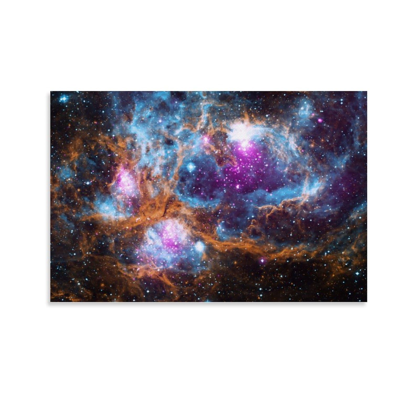 Papient Unframe-Cosmic Winter Wonderland Cosmic Winter Wonderland Space Poster Office Room Decor Cosmic Starry Sky Wall Art Posters For Wall Decoration 24X36inch(60X90cm)
