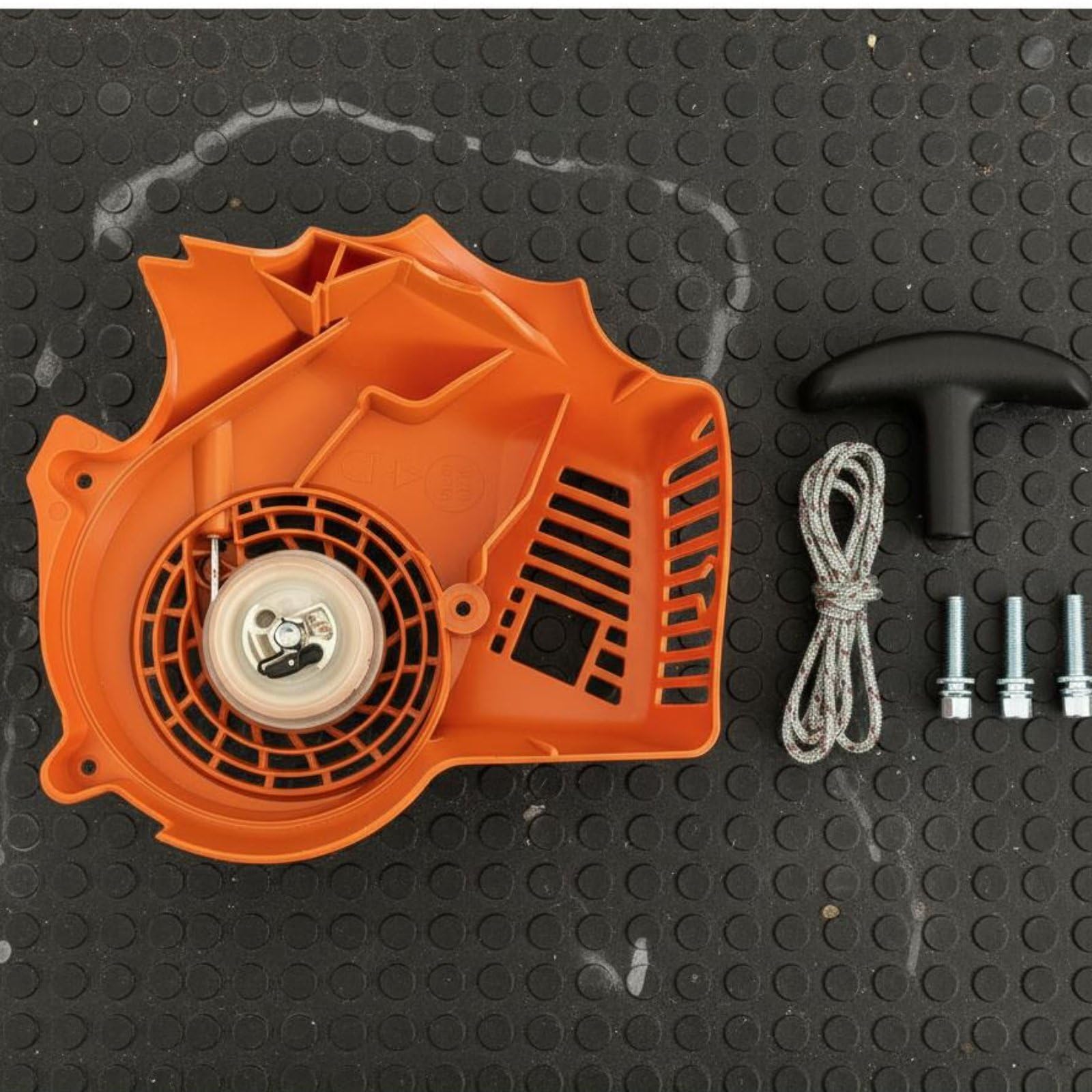 Blower Starter Recambio para Soplador Mecanismo de Arranque Agarre Ergonómico Componente Adecuado para Talleres de Reparación Mantenimiento Domiciliario Jardinería Exterior Bricolaje