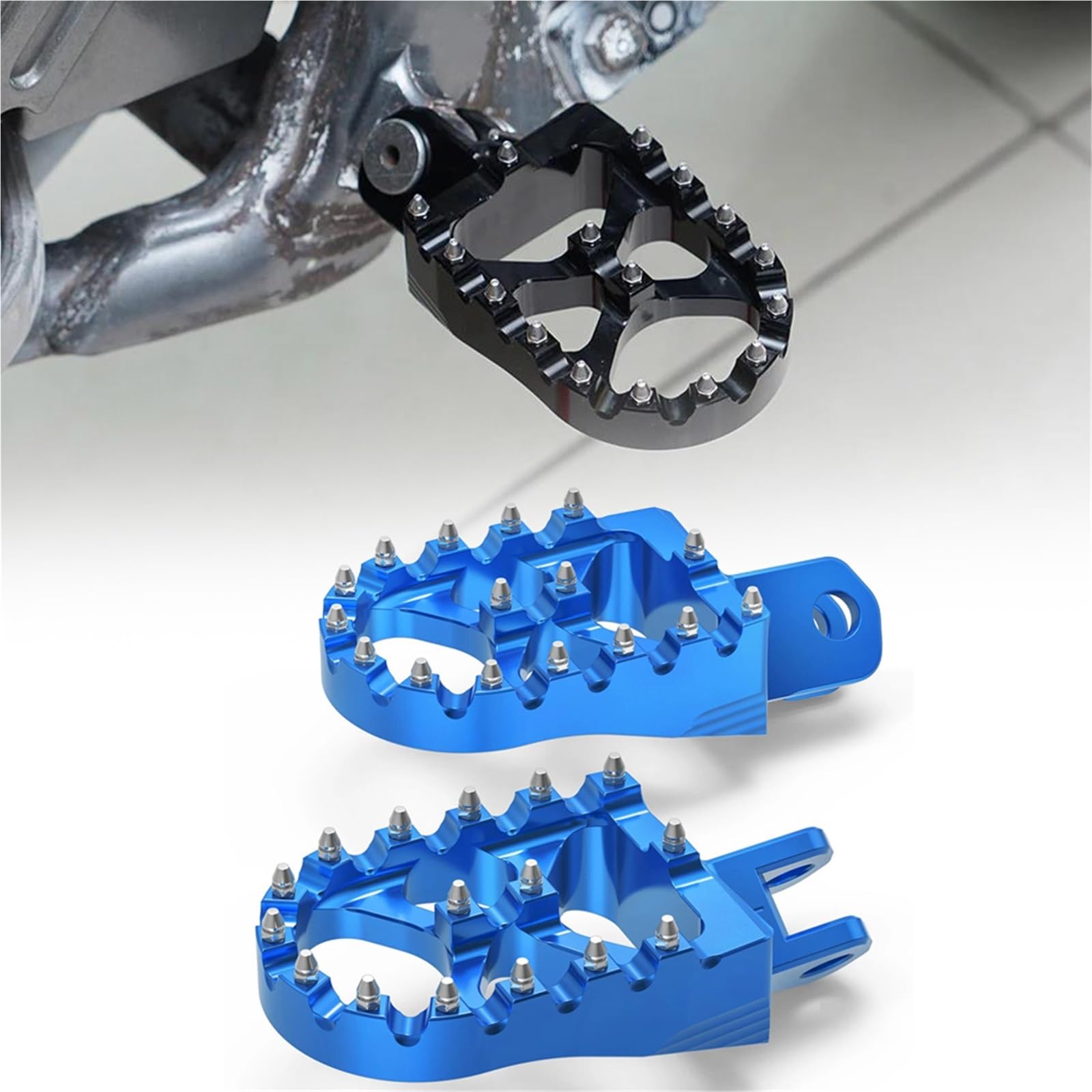 Repose-Pieds Trail pour Suzuki DRZ400S, Large Équipement Voyage DRZ400SM 2000-2024