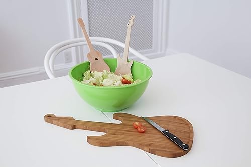 Miniatura 4 de Kikkerland Tabla de cortar de guitarra de bambú