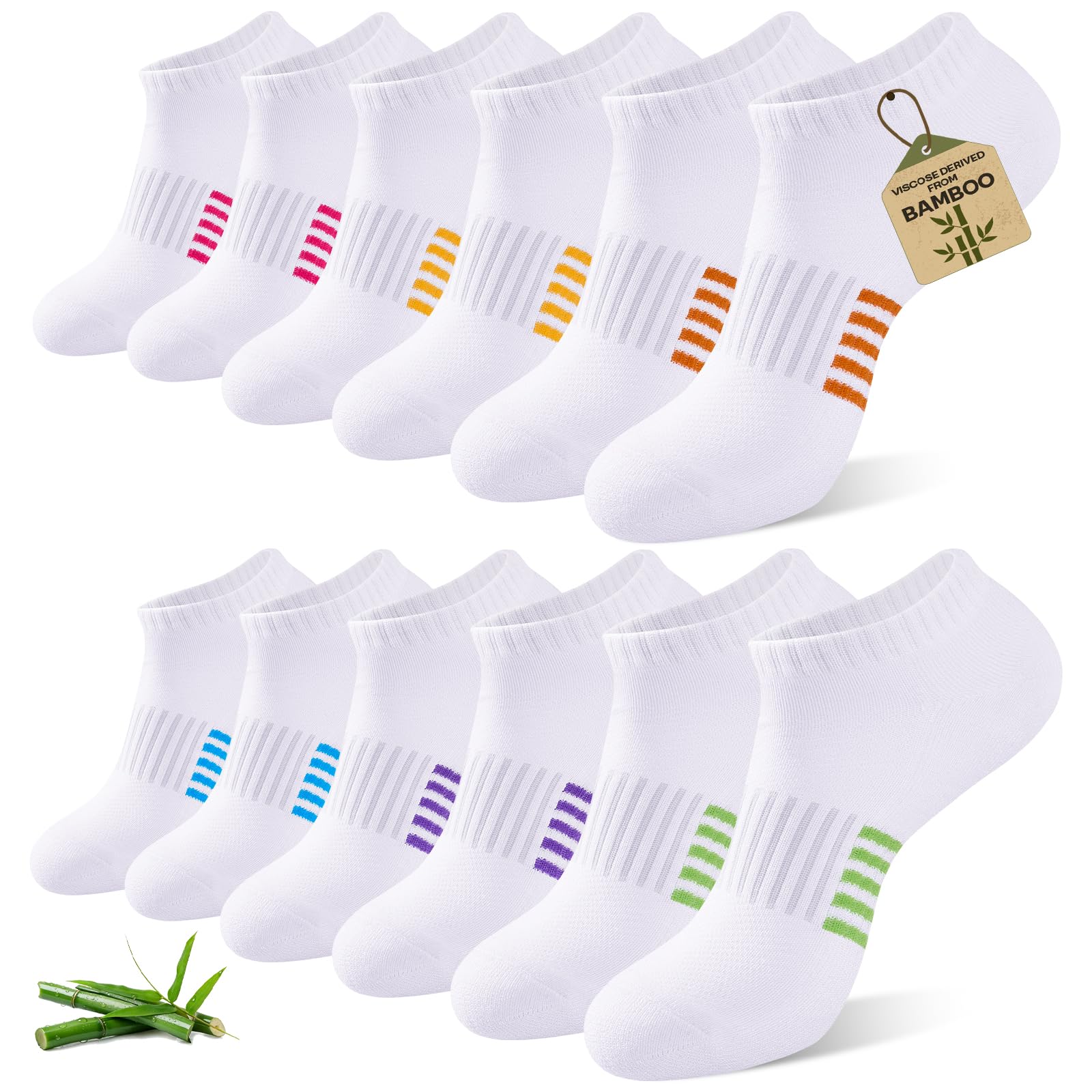 BambooHop Ankle Socks for Women