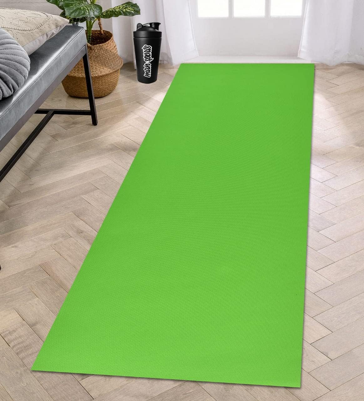 Curtain Craft Yoga Mat for Men and Women Eco-Friendly Non-Slippery Extra Thick Easy Fold Fitness Exercise Mats with Anti-Slip For Home Gym Outdoor and Workout (Green, 4mm) (B0DDCNL81G) Amazon Price History, Amazon Price Tracker