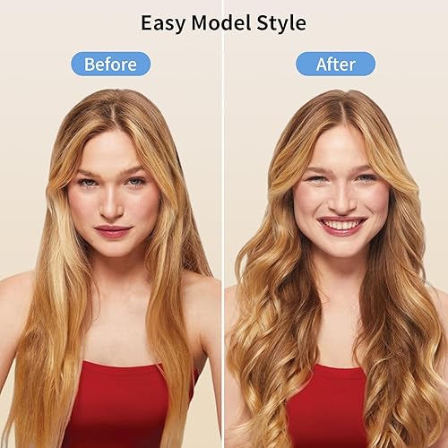 Miniatura 7 de Cepillo secador de pelo en uno, cepillo iónico 4 en 1 para secador de pelo y voluminizador con barril ovalado de 3.2 pulgadas, motor de alta