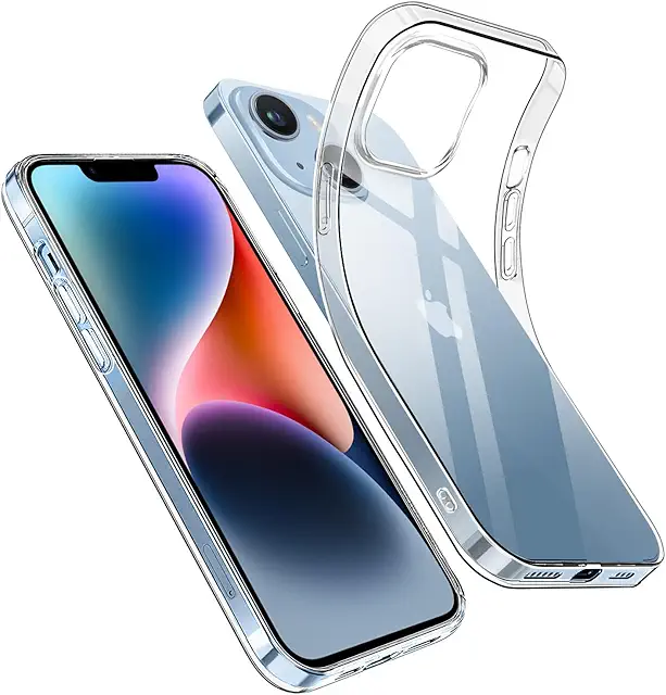Custodia Trasparente Ultra Sottile per iPhone 13/14 - Antiurto e Leggera