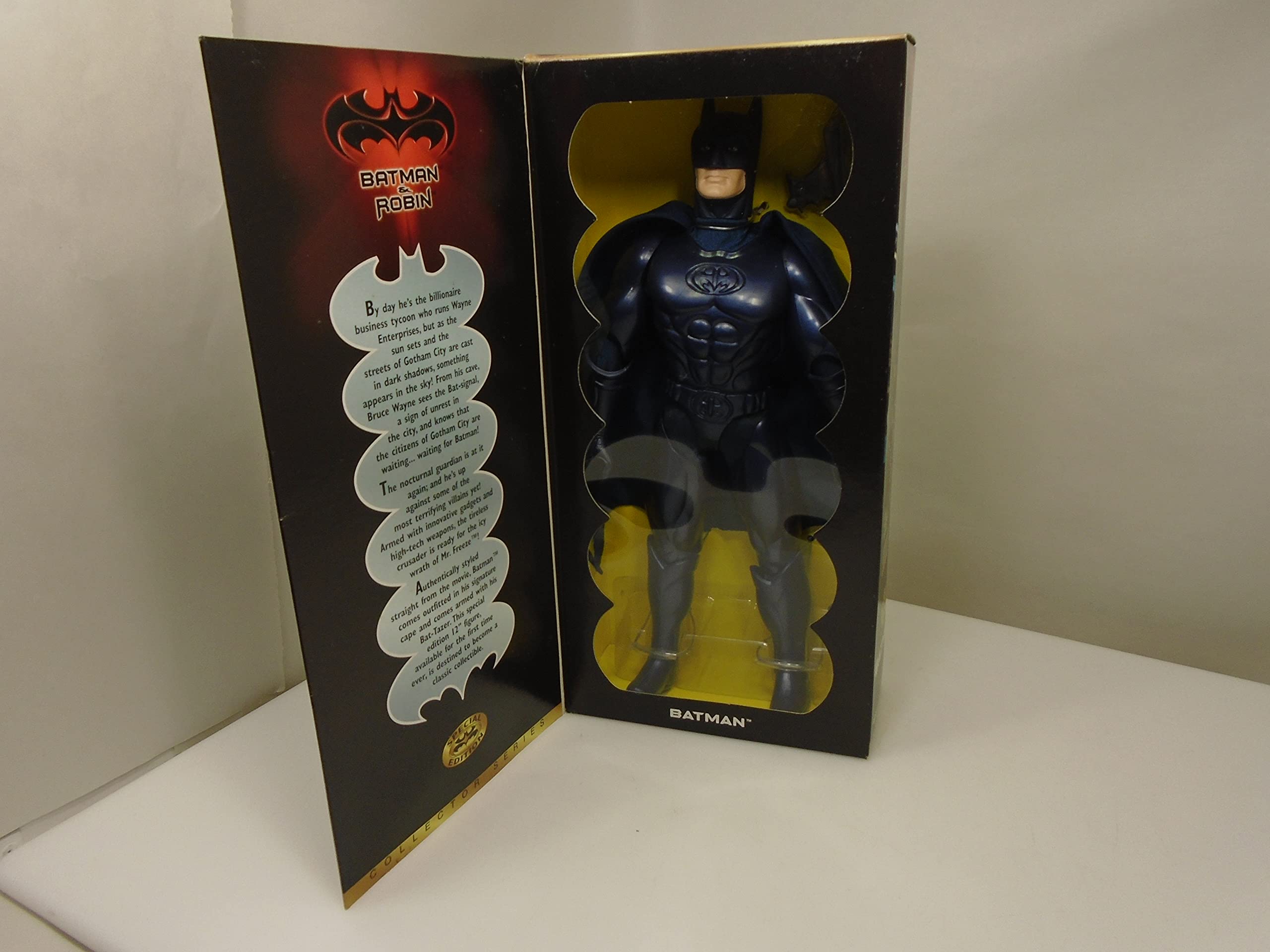 BATMAN& Robin collector's series 12 Inch Batman Figure