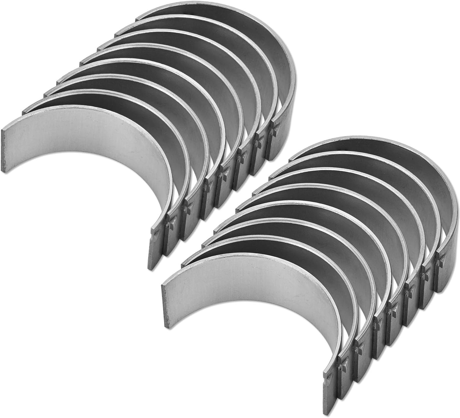 STD Rod Bearings Set Replacement for LS 4.8 5.3 5.7 6.0 6.2L Engine 1997-2013 LS1 LS2 LS3 V8, Standard Size Connecting Rod Bearings CB663A CB663P
