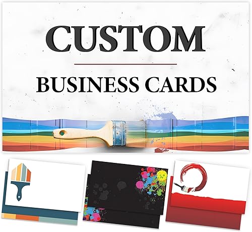 Miniatura 30 de Tarjetas de visita personalizadas con tu logotipo, tarjetas de visita personalizadas en la parte delantera y trasera, 100 tarjetas de visita Tarjeta