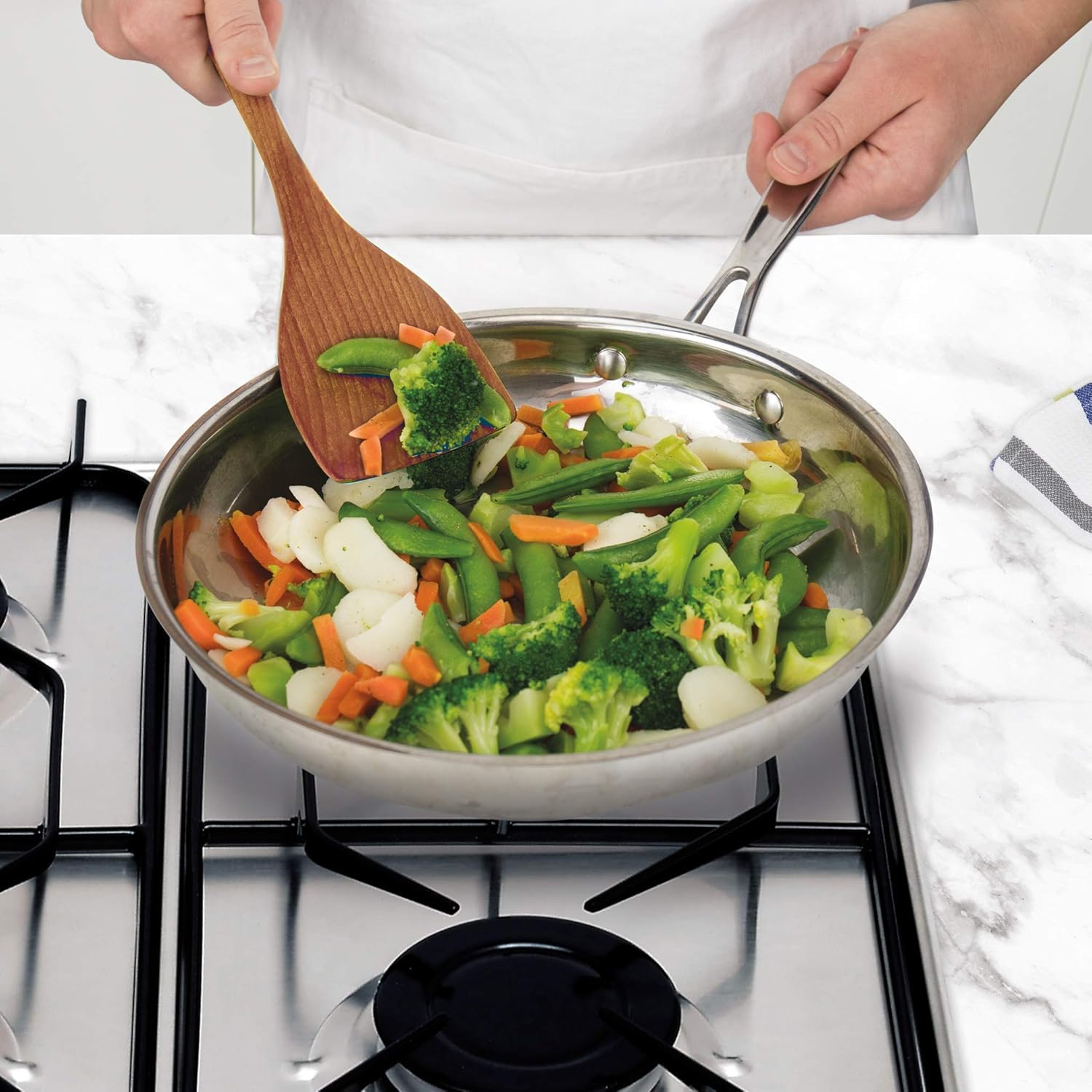 Tovolo Kochen Pfannenwender One Olivenholz