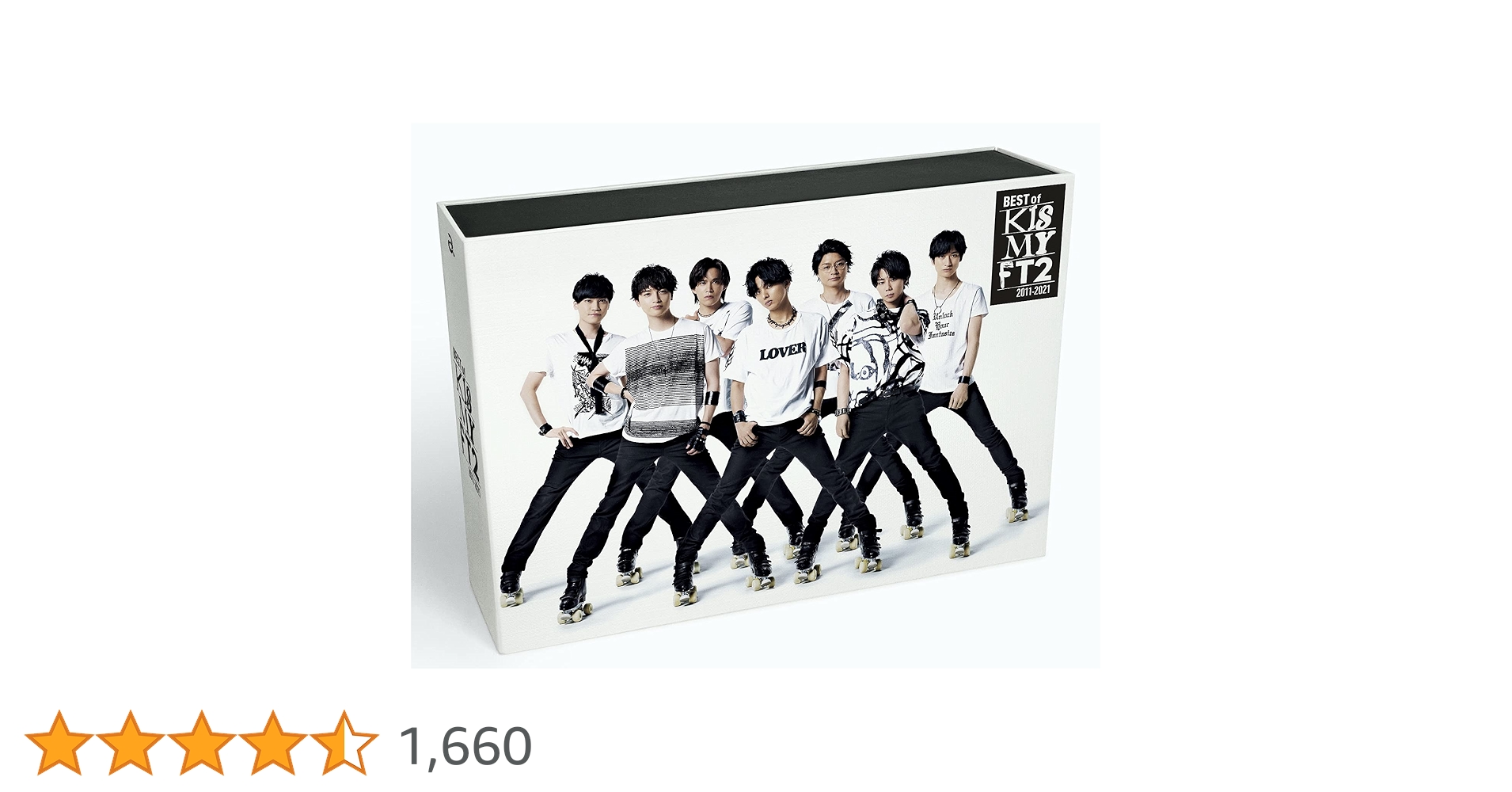 Amazon.co.jp: BEST of Kis-My-Ft2 (CD3枚組+Blu-ray2枚組)(初回