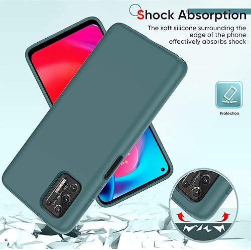 Miniatura 5 de LeYi Funda para Moto G Stylus 2021 4G, G Stylus no para G Stylus 2020  5G con 2 protectores de pantalla de vidrio templado y protector de lente de