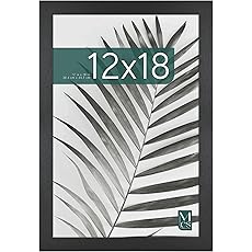 MCS Classic Studio Gallery Frame, Black Woodgrain, 8 x 10 in, Single, Classic Black