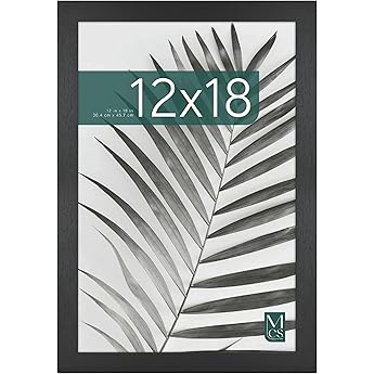 MCS Classic Studio Gallery Frame, Black Woodgrain, 8 x 10 in, Single, Classic Black