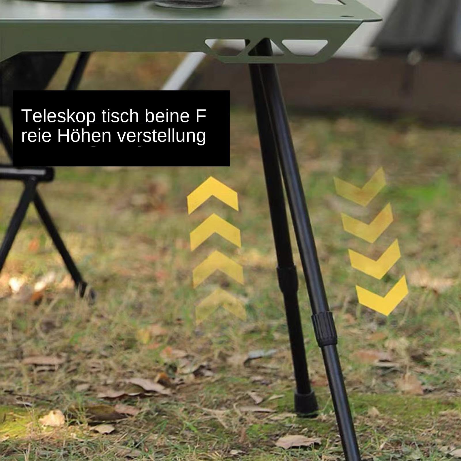 Tischbeine, Stahl Camping Tischbeine Möbelbeine Heavy Duty | Klappbare Esstischbeine aus Metall für Computertische, Klapptische