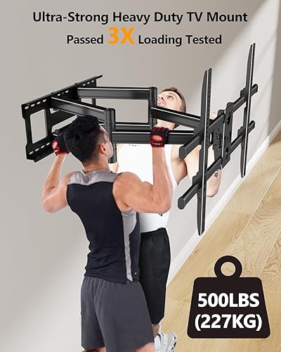 Miniatura 2 de FORGING MOUNT Soporte de pared para TV de movimiento completo XXXL de 60 a 120 pulgadas, máximo VESA1000x600mm hasta 275lbs para pantallas grandes