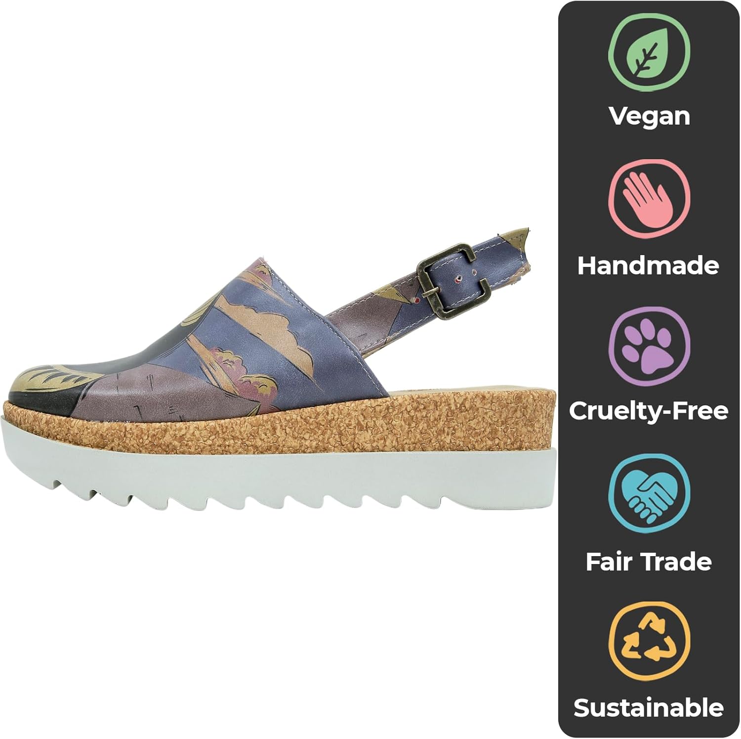 DOGO Platform Sandals Women - Vegan and Handmade Wedge Sandals for Women - Image 5