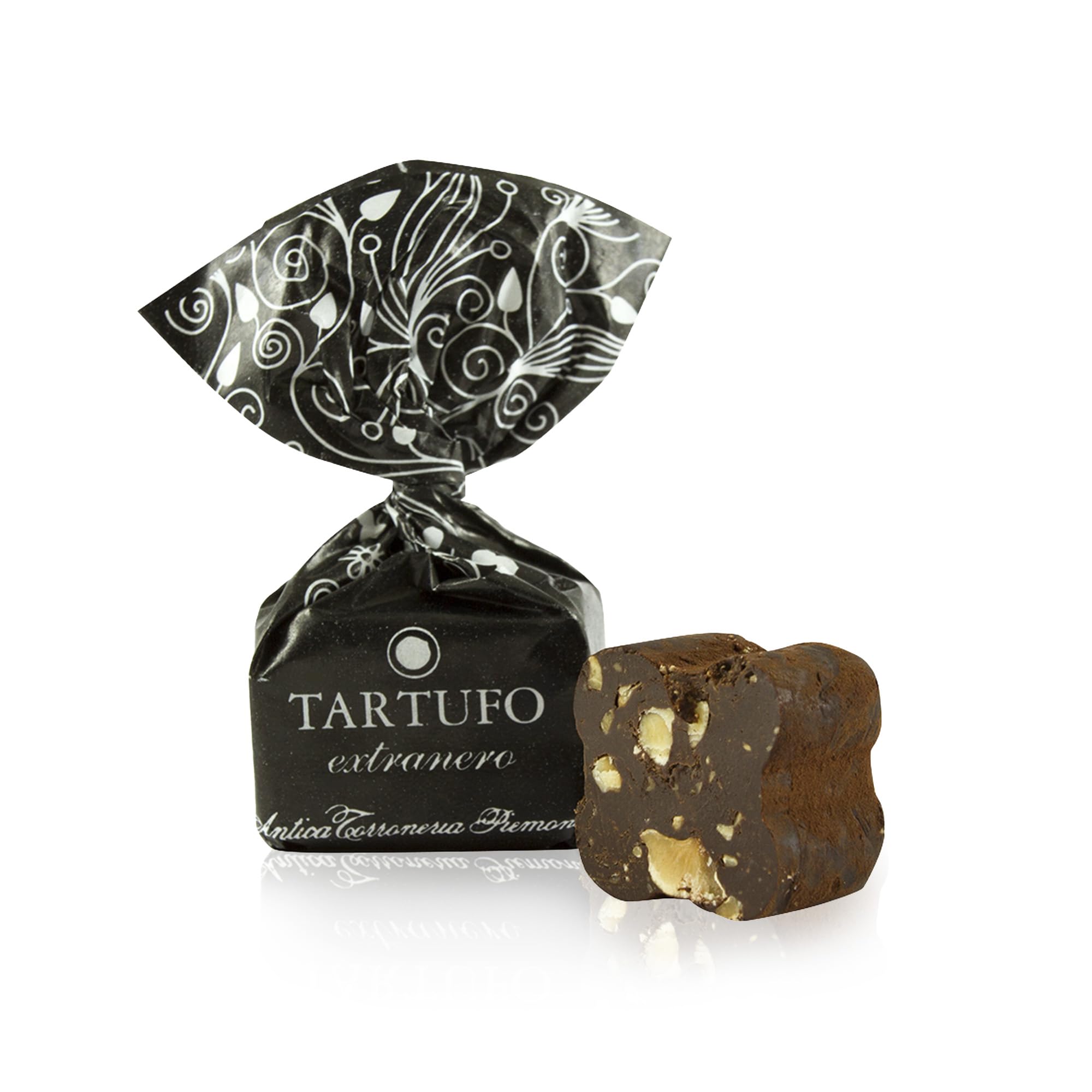 Antica Tartufi Dolci Extra Dark, 1kg Feinste Italienische Trüffelpralinen, Glutenfrei & Köstlich, Ideal als Edle Geschenkidee und zum Kaffee - 70 Stück, je 14g - Großpackung Pralinen