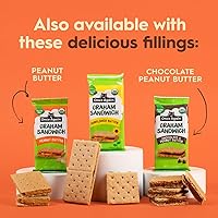 Vista 6 de Once Again Sandwiches Graham de mantequilla de girasol, aperitivos sin gluten para niños y adultos, galletas sándwich con mantequilla de semillas