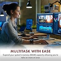Vista 4 de A-Tech 4GB DDR4 2666 MHz UDIMM PC4-21300 (PC4-2666V) CL19 DIMM Non-ECC Desktop Módulo de memoria RAM