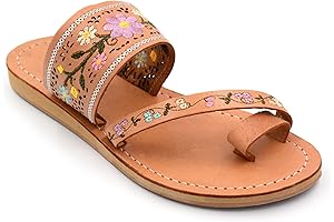 COLORES DE MEXICO MX: Authentic Mexican Leather Sandals for Women