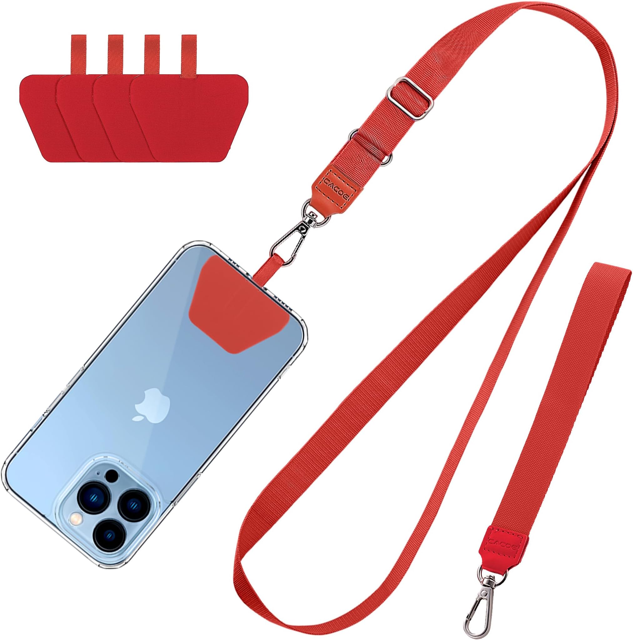 2-Pack Phone Lanyard-Includes 2 Adjustable Neck Straps,2 Wrist - View #6