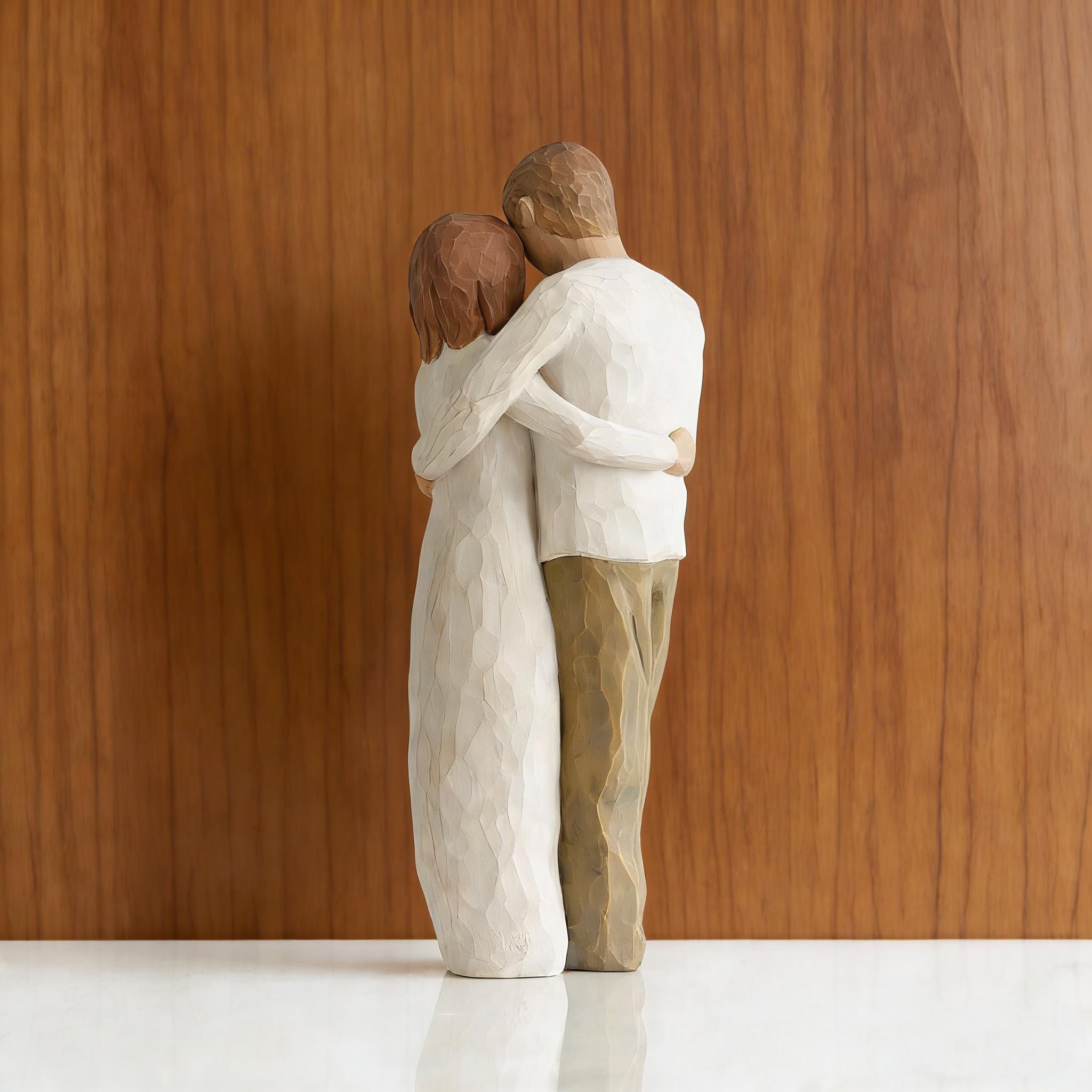 Scultura familiare, figurine ornamentali, una famiglia di 3 genitori e figli in resina, figurine da collezione, mini statua da tavolo, regali per la decorazione della casa per anniversario