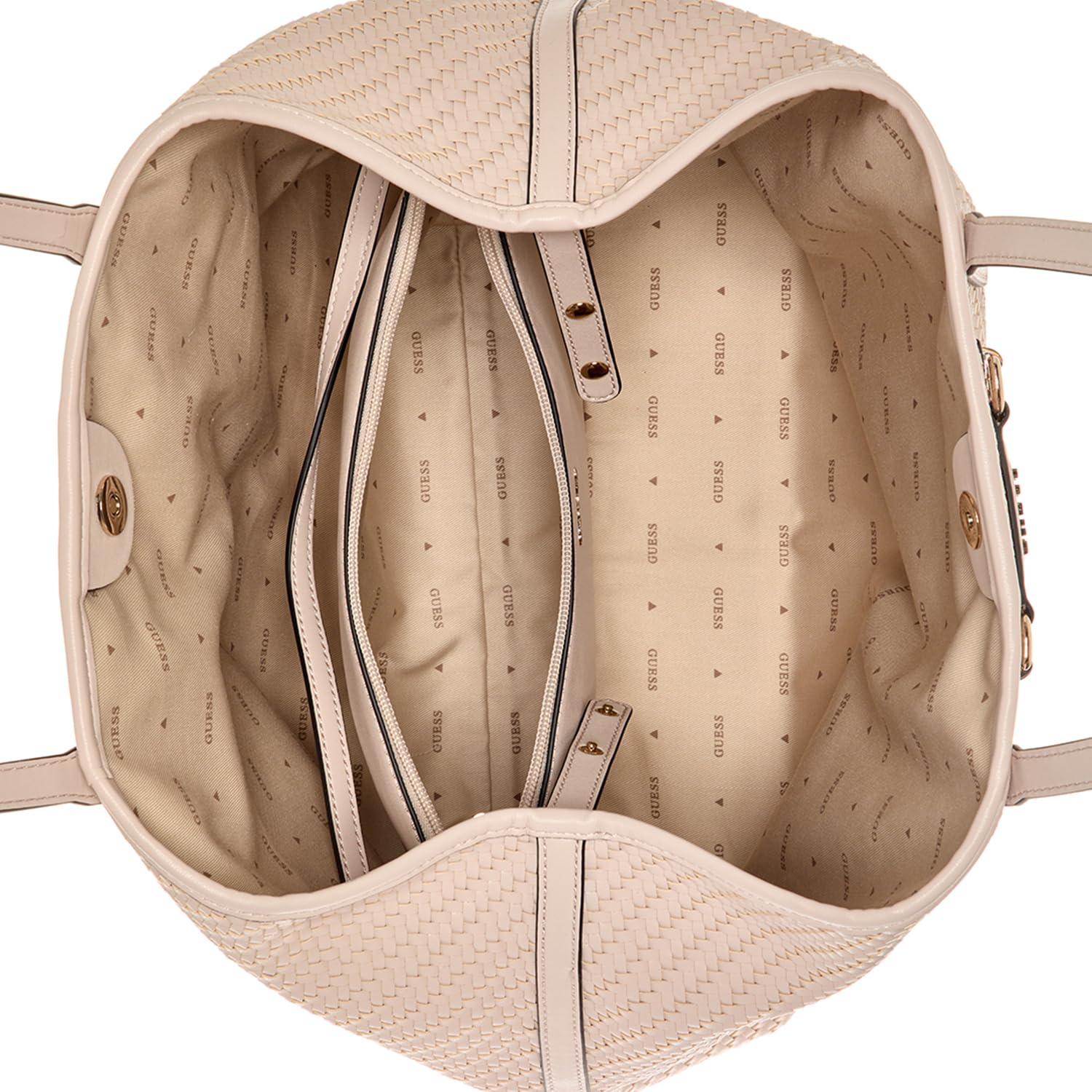 GUESS bolso shopper bolso de hombro Vikky II Large 2 In 1 Tote Bag Shell rosa