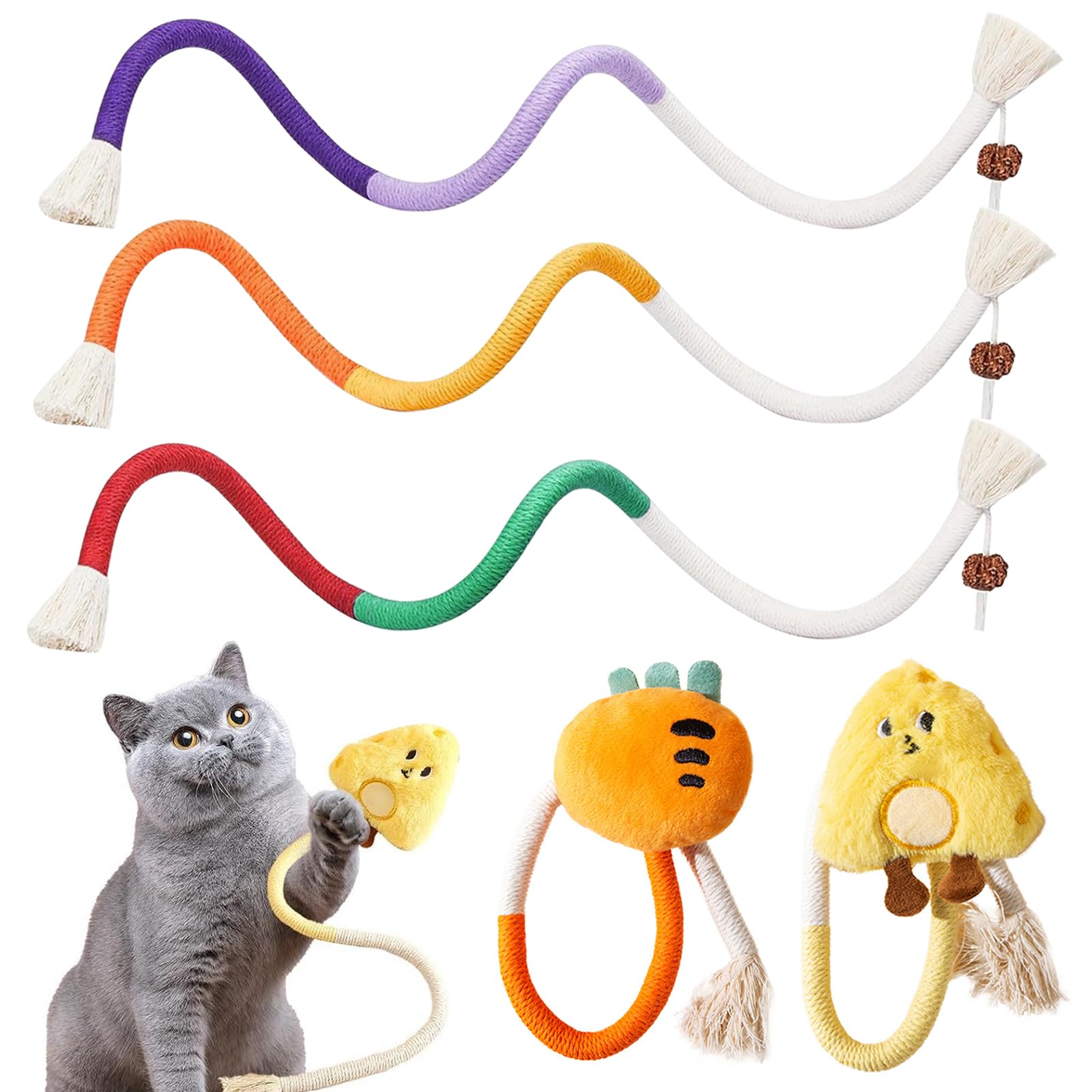MLPKOI 5 Pcs Catnip Toy - Image 2
