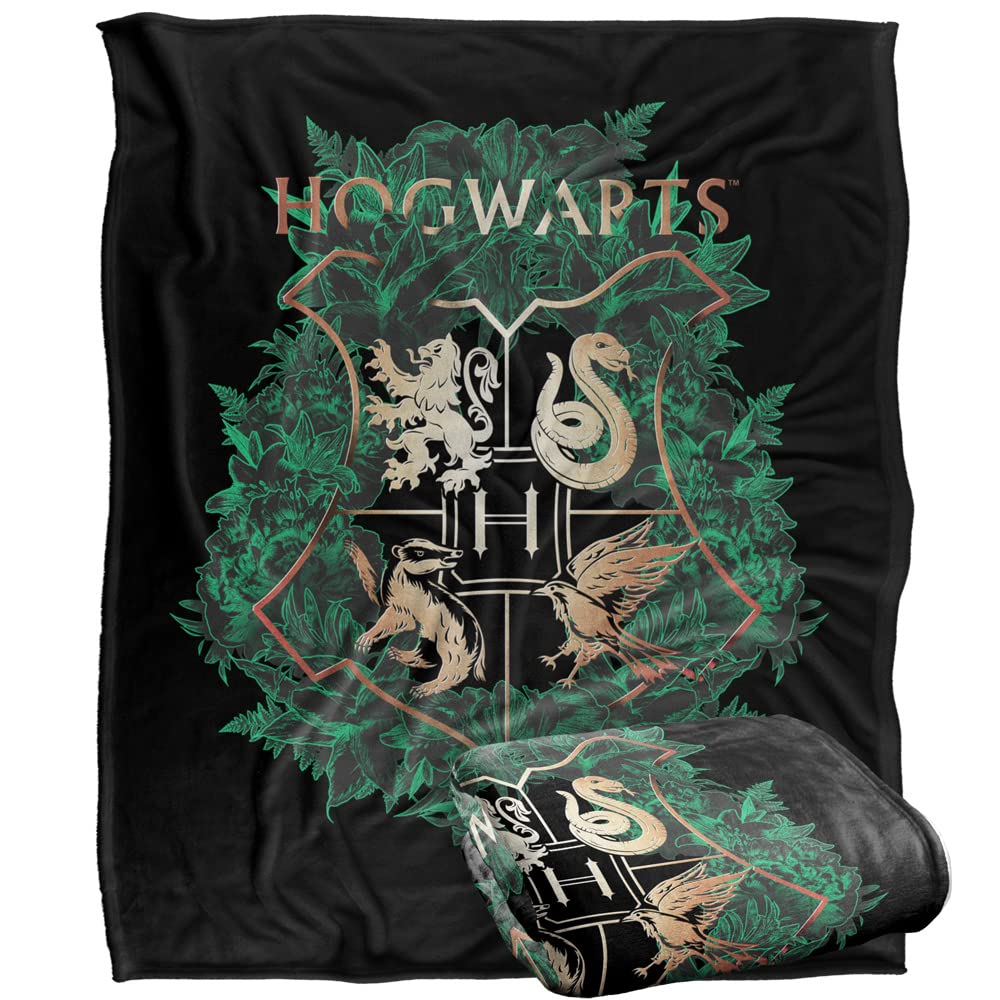 HARRY POTTER Silky Touch Super Soft Throw Blanket 152 x 127 cm