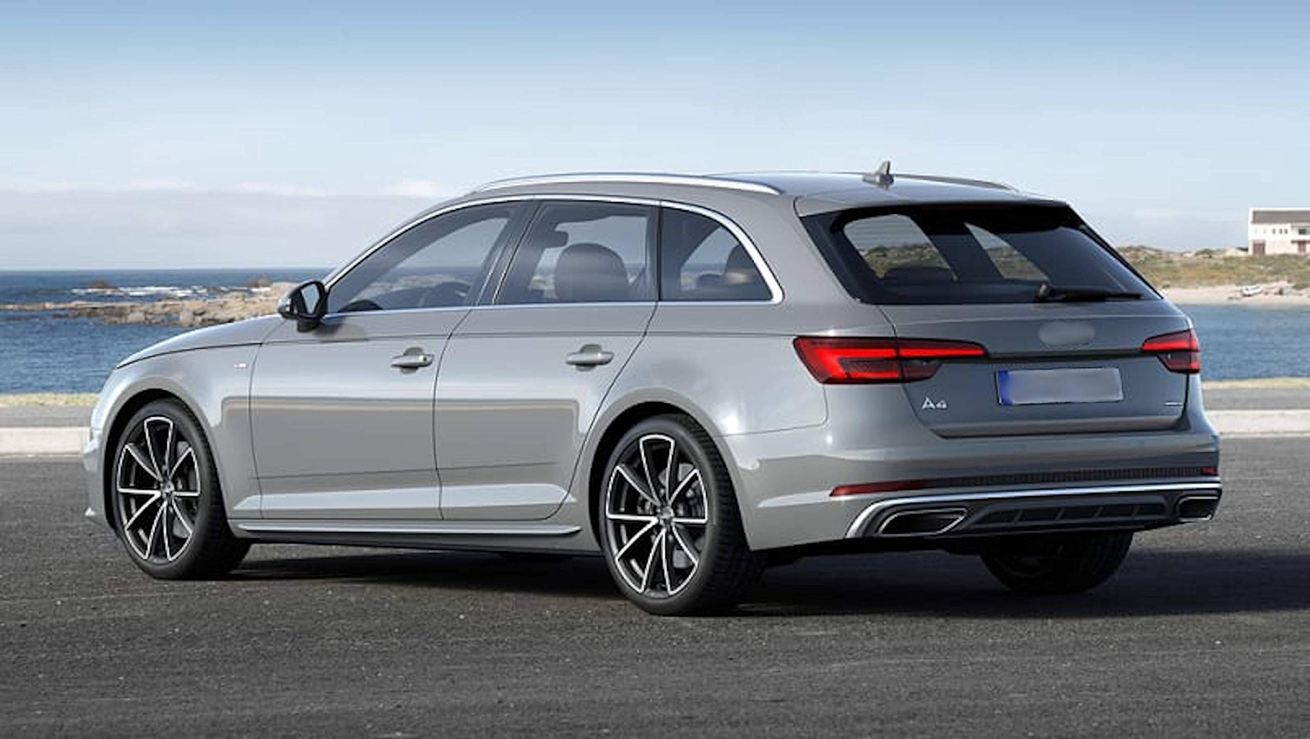 ilTappetoAuto by Fabbri 3-58B- Tappeto in Gomma su Misura per Bagagliaio Auto Compatibile con Audi A4