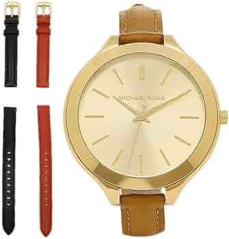 腕時計 レディース MICHAEL KORS MK2606 替えベルト付き Amazon | [マイケルコース] 腕時計 レディース MICHAEL KORS