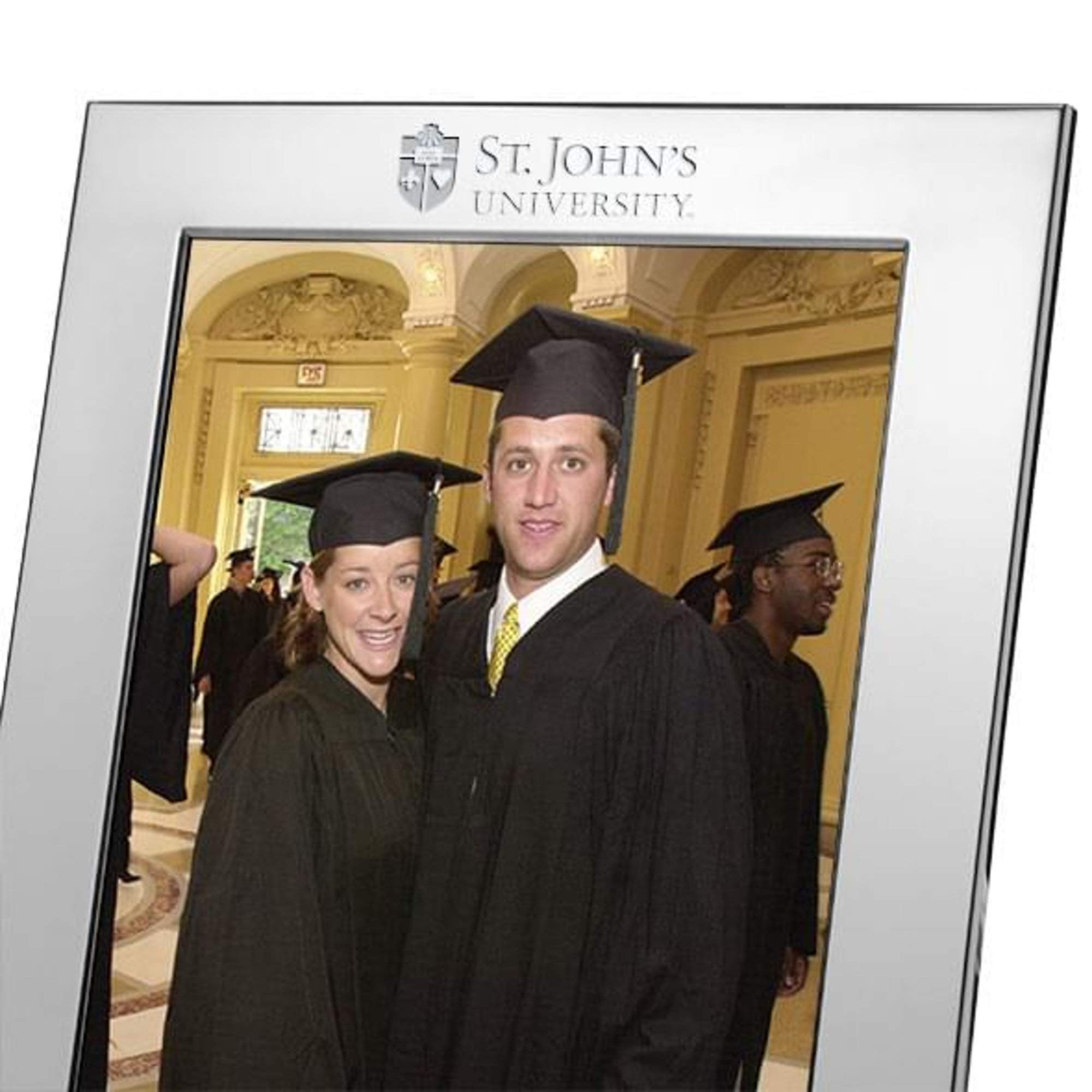 M. LA HART St. John's Polished Pewter 8x10 Picture Frame